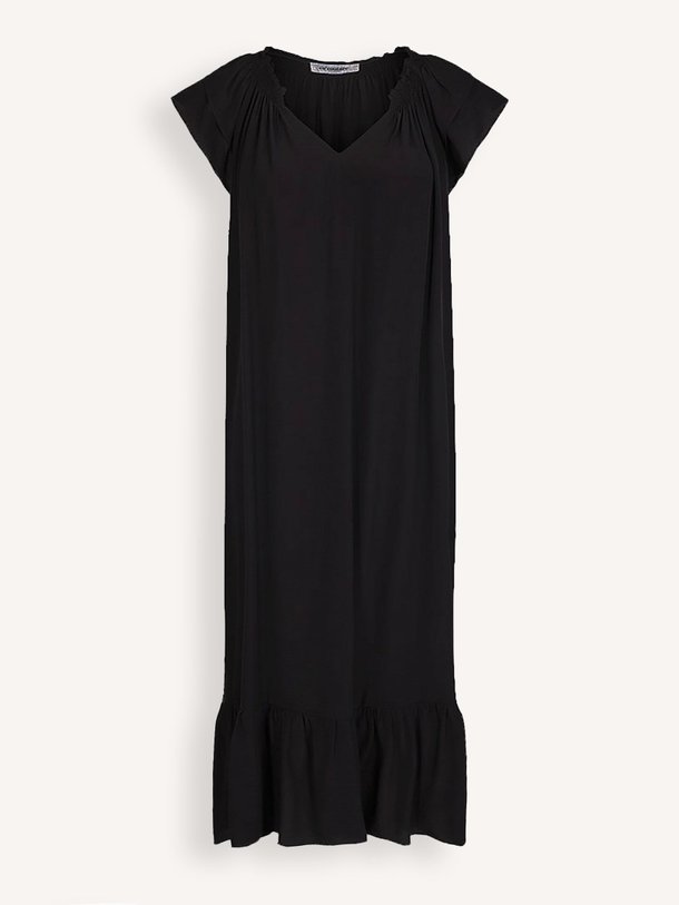 Ontdek de Sunrise viscosemix jurk van Co'Couture in de kleur zwart bij Orangebag. Op werkdagen voor 21:45 besteld, morgen in huis.