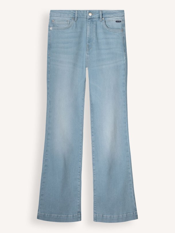 Ontdek de High waist flared fit stretch jeans van Summum in de kleur lichtblauw bij Orangebag. Op werkdagen voor 21:45 besteld, morgen in huis.