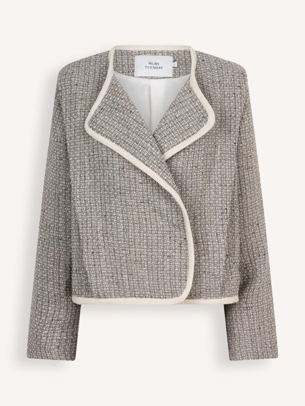 Ontdek de Carter wolmix gemêleerd jasje van Ruby Tuesday in de kleur grijs bij Orangebag. Op werkdagen voor 21:45 besteld, morgen in huis.