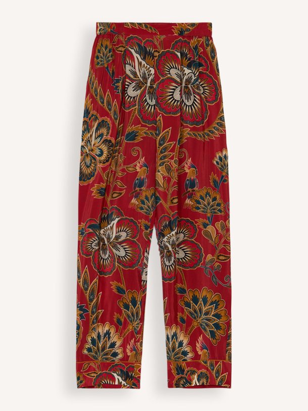 Ontdek de Viscose broek met print van Farm Rio in de kleur rood bij Orangebag. Op werkdagen voor 21:45 besteld, morgen in huis.