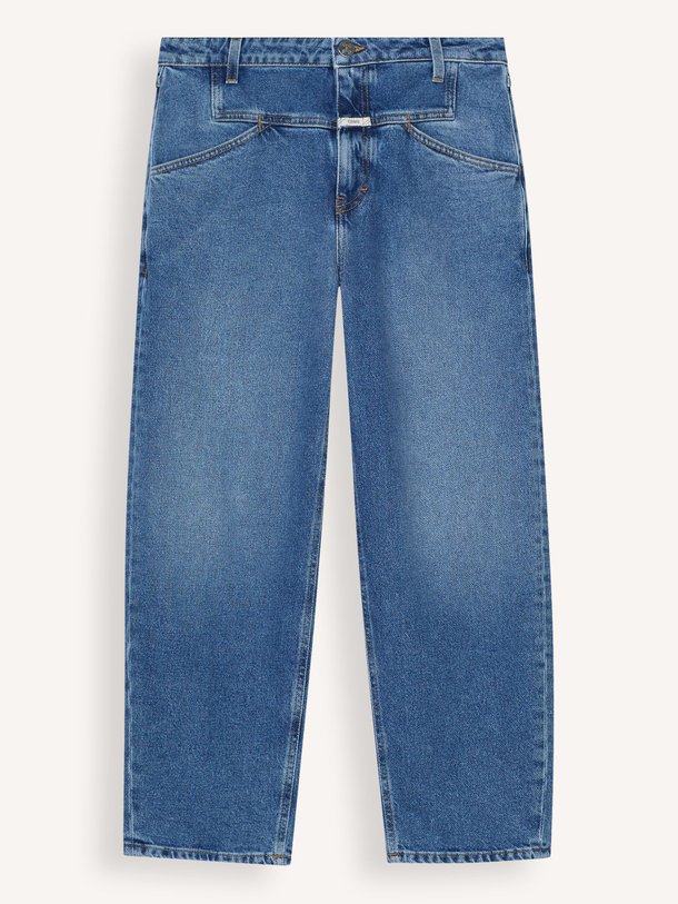 Ontdek de Stover X high waist relaxed fit stretch jeans van Closed in de kleur Blauw bij Orangebag. Op werkdagen voor 21:45 besteld, morgen in huis.