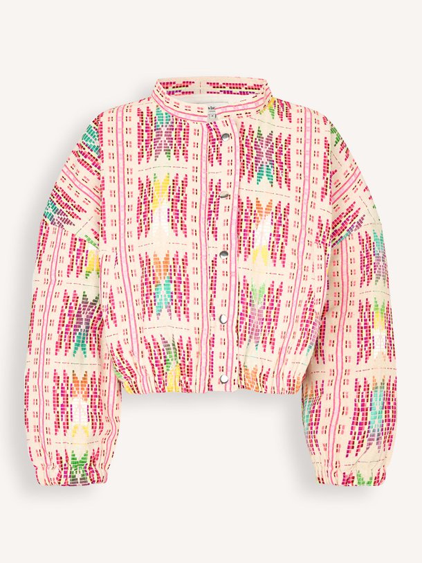 Ontdek de Lama katoenmix jack met dessin van Lollys Laundry in de kleur Roze bij Orangebag. Op werkdagen voor 21:45 besteld, morgen in huis.