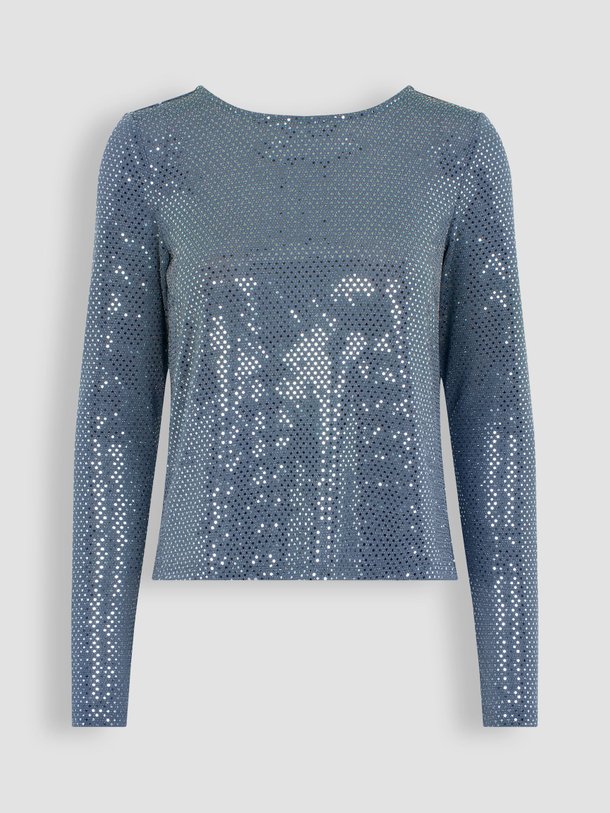 Ontdek de Gia elastische top met print van Modstrom in de kleur blauwgrijs bij Orangebag. Op werkdagen voor 21:45 besteld, morgen in huis.
