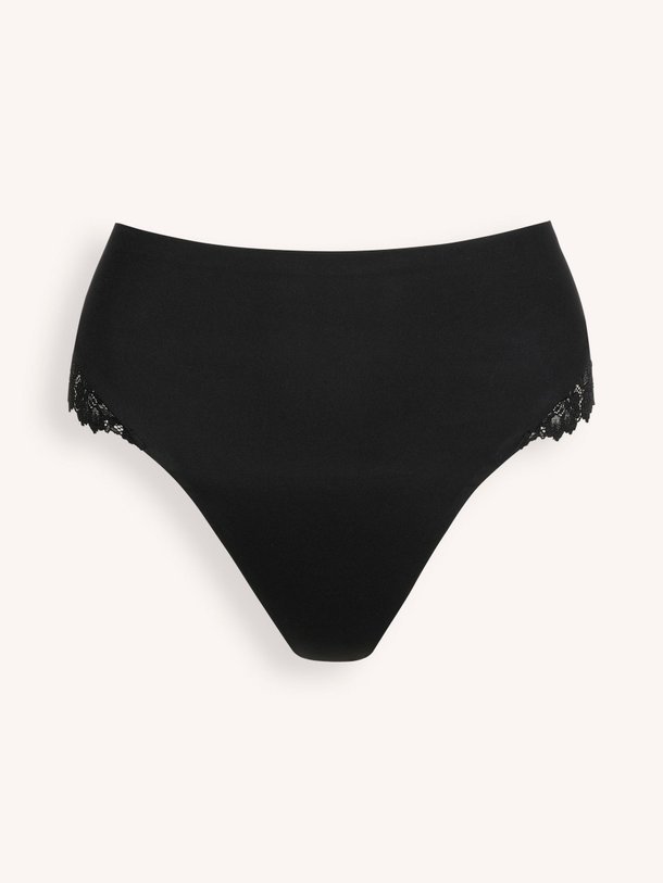 Ontdek de Soft Studio high waist tanga met kant van Marie Jo in de kleur Zwart bij Orangebag. Op werkdagen voor 21:45 besteld, morgen in huis.