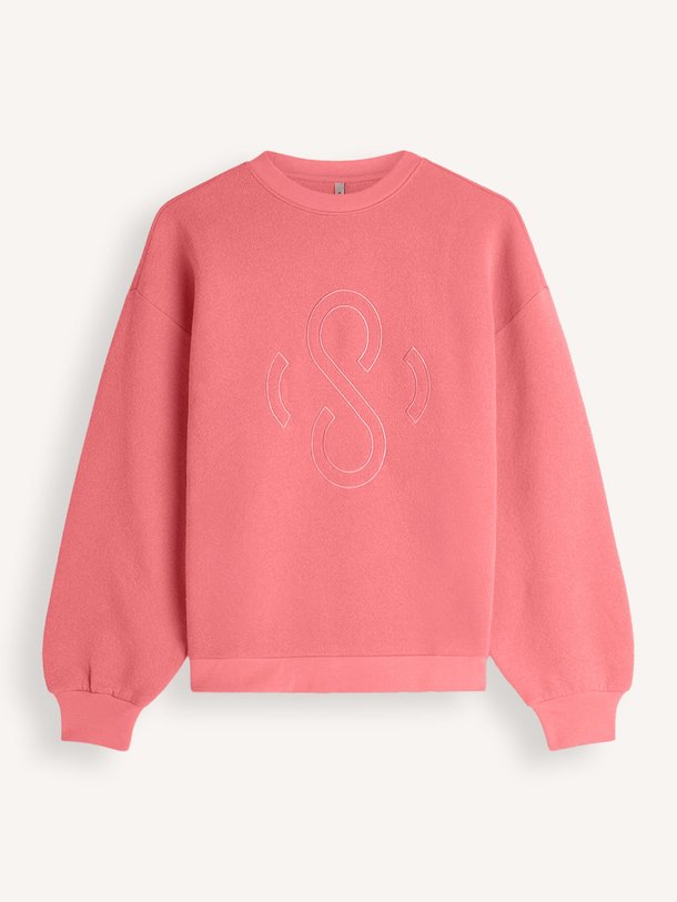 Ontdek de Katoenmix sweater van Summum in de kleur Oud roze bij Orangebag. Op werkdagen voor 21:45 besteld, morgen in huis.