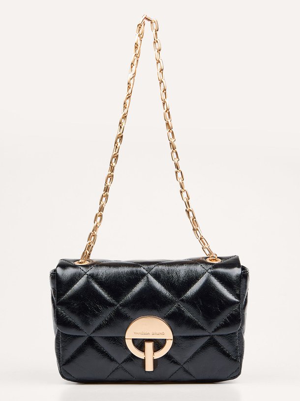 Ontdek de Moon Moyen lederen schouder-/handtas van Vanessa Bruno in de kleur Zwart bij Orangebag. Op werkdagen voor 21:45 besteld, morgen in huis.