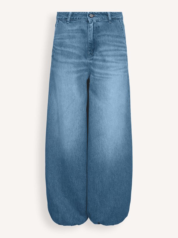 Ontdek de High waist harem fit non-stretch jeans van Haute L'Amitié in de kleur Blauw bij Orangebag. Op werkdagen voor 21:45 besteld, morgen in huis.