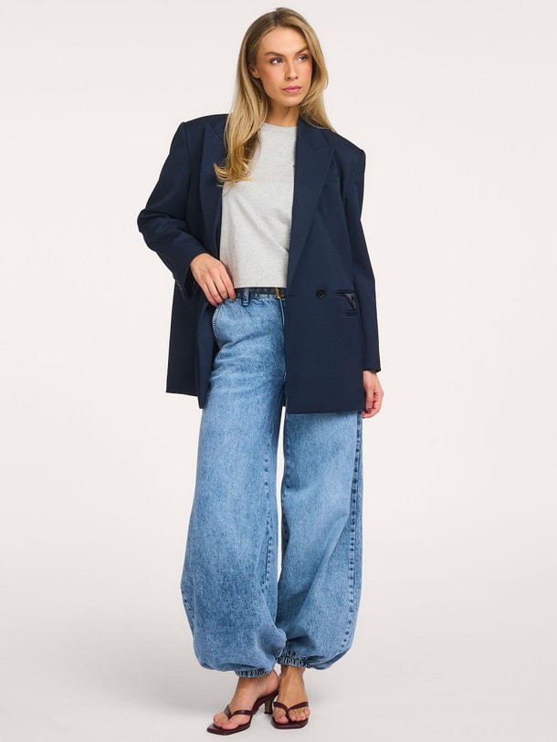 Ontdek de High waist harem fit non-stretch jeans van Haute L'Amitié in de kleur Blauw bij Orangebag. Op werkdagen voor 21:45 besteld, morgen in huis.