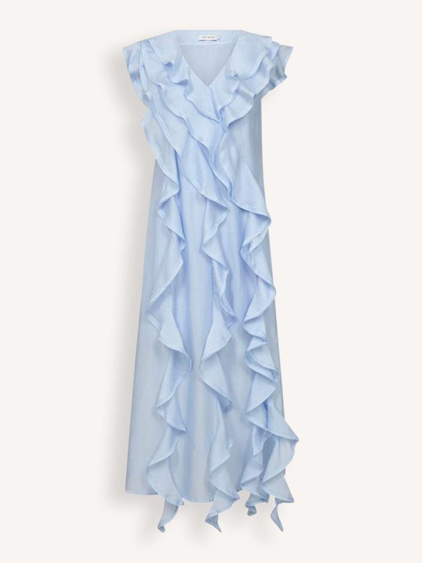 Ontdek de Molly lyocellmix maxi jurk van Copenhagen Muse in de kleur Blauw bij Orangebag. Op werkdagen voor 21:45 besteld, morgen in huis.
