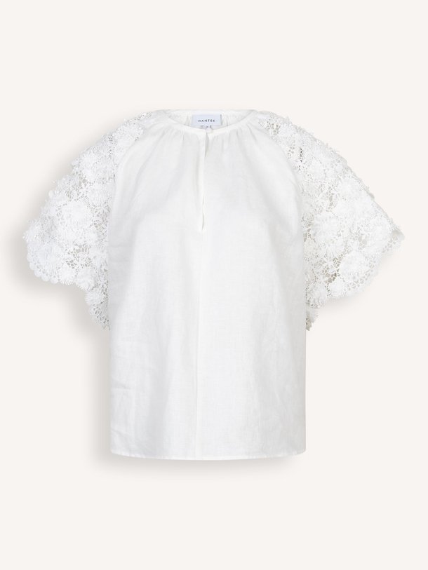 Dante 6 Jonille linnen top - Off-white Ontdek de Jonille linnen top van Dante 6 in de kleur Off-white bij Orangebag. Op werkdagen voor 21:45 besteld, morgen in huis.