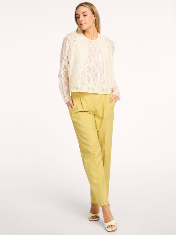 Ontdek de Marceline geweven jasje van Dante 6 in de kleur Off-white bij Orangebag. Op werkdagen voor 21:45 besteld, morgen in huis.