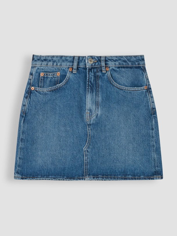 Ontdek de Sashelly denim rok van Samsoe Samsoe in de kleur blauw bij Orangebag. Op werkdagen voor 21:45 besteld, morgen in huis.