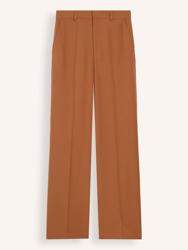 Ontdek de Dulce viscosemix wide leg pantalon van Vanessa Bruno in de kleur caramel bij Orangebag. Op werkdagen voor 21:45 besteld, morgen in huis.