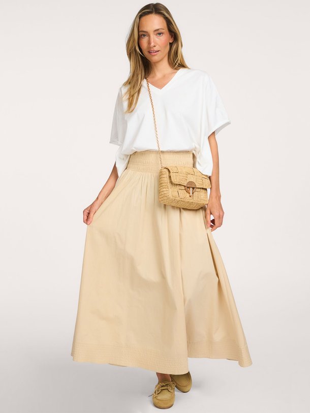 Ontdek de Ilyssa, katoenen maxi rok van Ruby Tuesday bij Orangebag. Op werkdagen voor 21:45 besteld, morgen in huis.