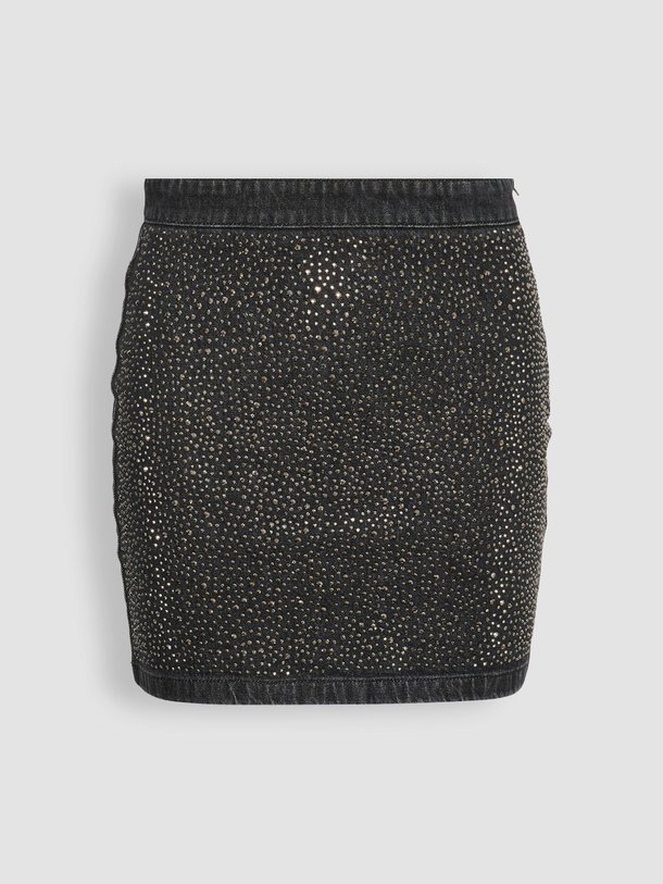 Ontdek de Nadiva denim rok met studs van Gestuz in de kleur donkergrijs bij Orangebag. Op werkdagen voor 21:45 besteld, morgen in huis.