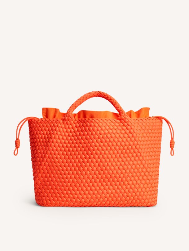 Ontdek de Gevlochten handtas large van Marrea in de kleur Oranje bij Orangebag. Op werkdagen voor 21:45 besteld, morgen in huis.