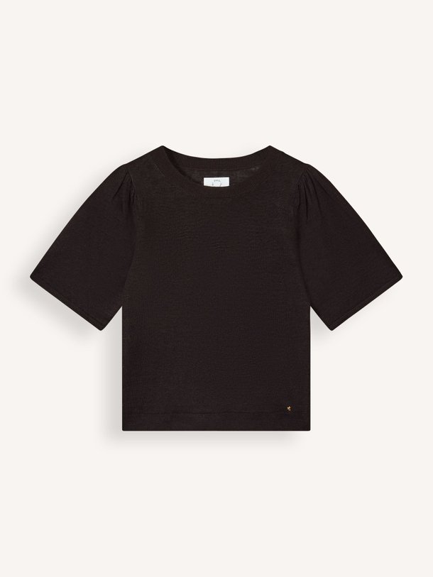 Ontdek de Brune linnen top van Des Petits Hauts in de kleur Donkerbruin bij Orangebag. Op werkdagen voor 21:45 besteld, morgen in huis.