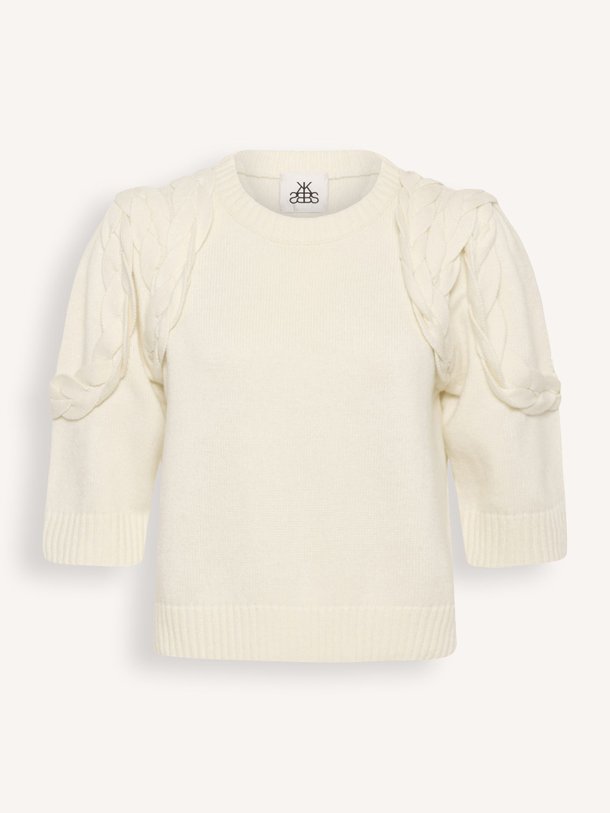 Ontdek de Evanthe wolmix trui van Karen By Simonsen in de kleur Ecru bij Orangebag. Op werkdagen voor 21:45 besteld, morgen in huis.
