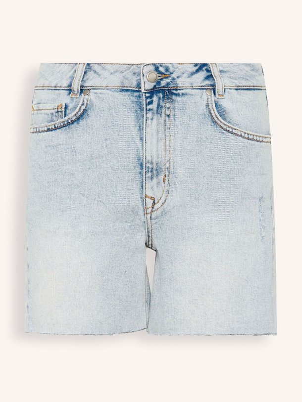 Ontdek de Lucy high waist loose fit short van My Essential Wardrobe in de kleur lichtblauw bij Orangebag. Op werkdagen voor 21:45 besteld, morgen in huis.