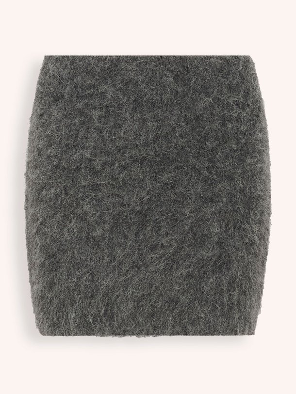 Ontdek de Sabi alpacamix gemeleerde rok van Gestuz in de kleur grijs bij Orangebag. Op werkdagen voor 21:45 besteld, morgen in huis.