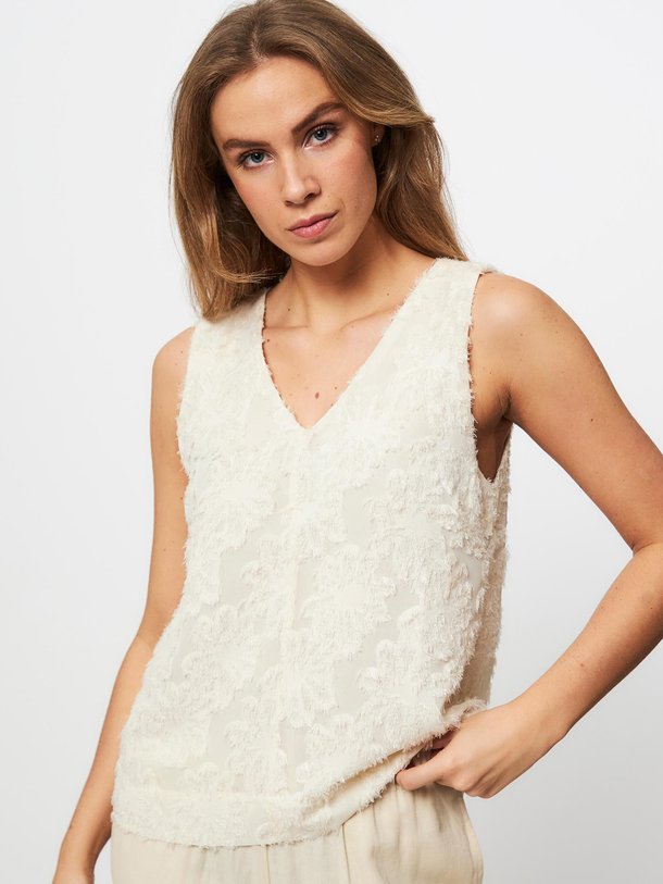 Ontdek de Ivy geweven top met borduursel van Modstrom in de kleur ecru bij Orangebag. Op werkdagen voor 21:45 besteld, morgen in huis.