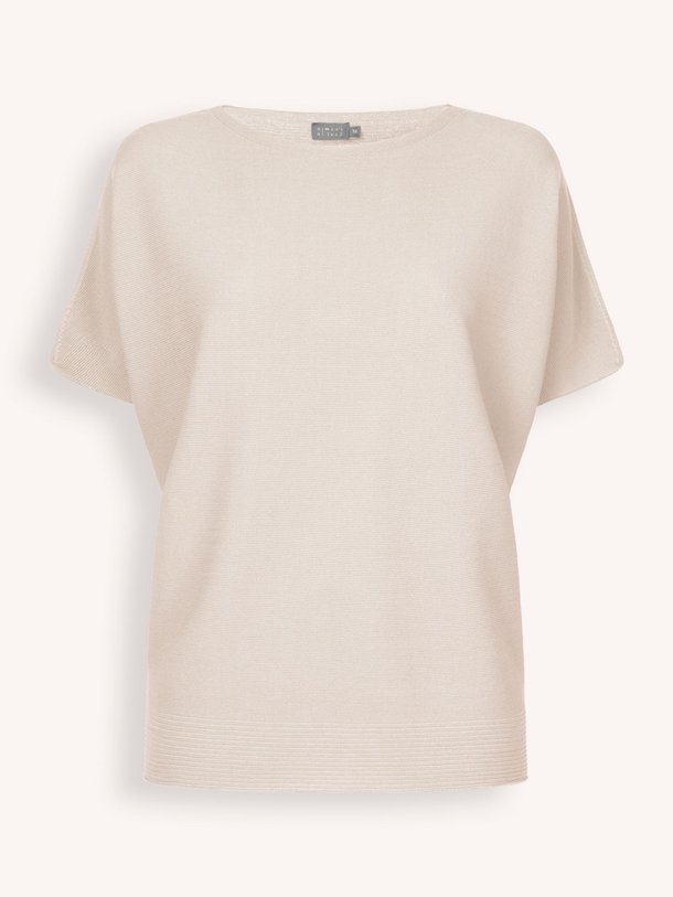 Ontdek de Katoenen top van No Man's Land in de kleur Zand bij Orangebag. Op werkdagen voor 21:45 besteld, morgen in huis.
