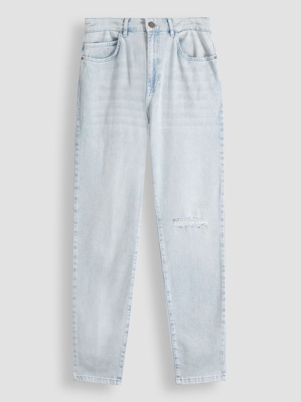 Ontdek de High waist straight fit stretch jeans van Yaya in de kleur lichtblauw bij Orangebag. Op werkdagen voor 21:45 besteld, morgen in huis.