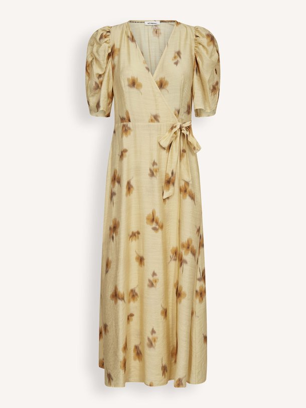 Ontdek de Myla viscosemix overslagjurk met print van Co'Couture in de kleur Geel bij Orangebag. Op werkdagen voor 21:45 besteld, morgen in huis.
