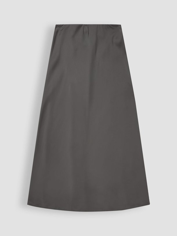 Munthe Babe - Viscosemix A-Lijn Glanzende Rok - Donkergrijs Ontdek de Babe viscosemix A-lijn glanzende rok van Munthe in de kleur donkergrijs bij Orangebag. Op werkdagen voor 21:45 besteld, morgen in huis.