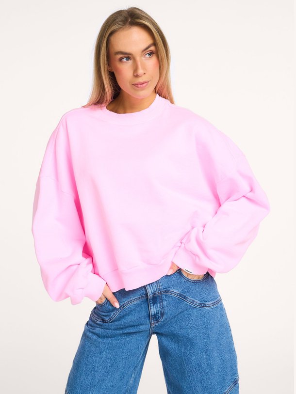 Ontdek de Ferna katoenen sweater van Bellerose in de kleur Roze bij Orangebag. Op werkdagen voor 21:45 besteld, morgen in huis.