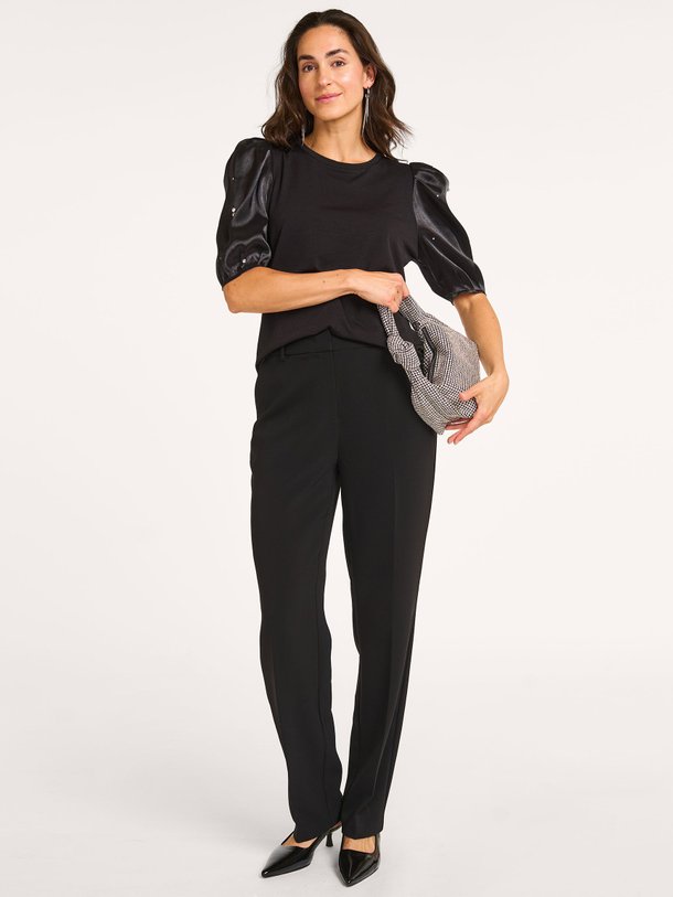 Ontdek de Polena geweven pantalon van Dante 6 in de kleur Zwart bij Orangebag. Op werkdagen voor 21:45 besteld, morgen in huis.