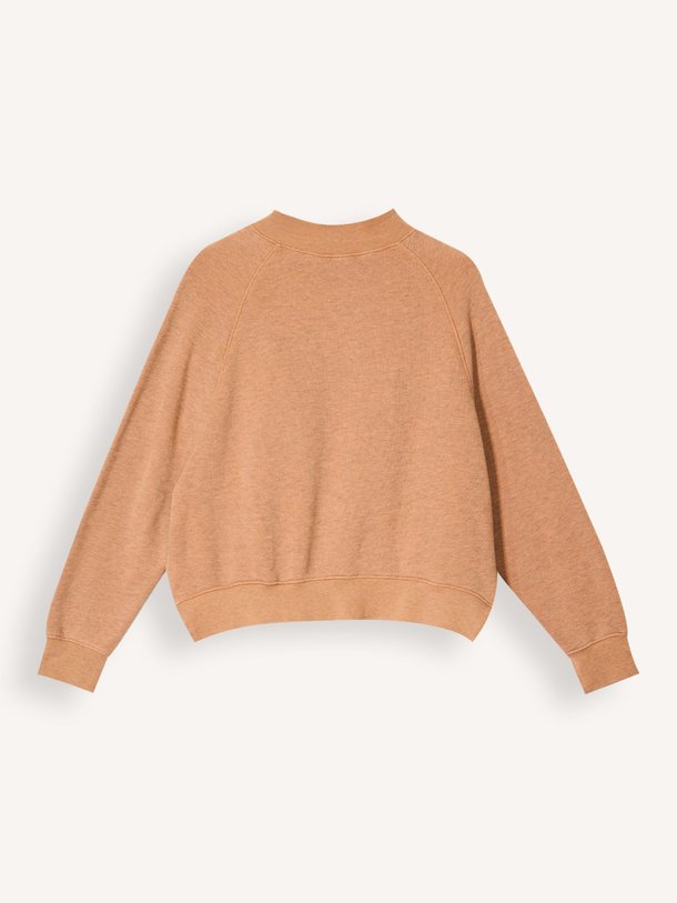 Ontdek de Oliveira katoenmix gemêleerde sweater van Sessun in de kleur Camel bij Orangebag. Op werkdagen voor 21:45 besteld, morgen in huis.