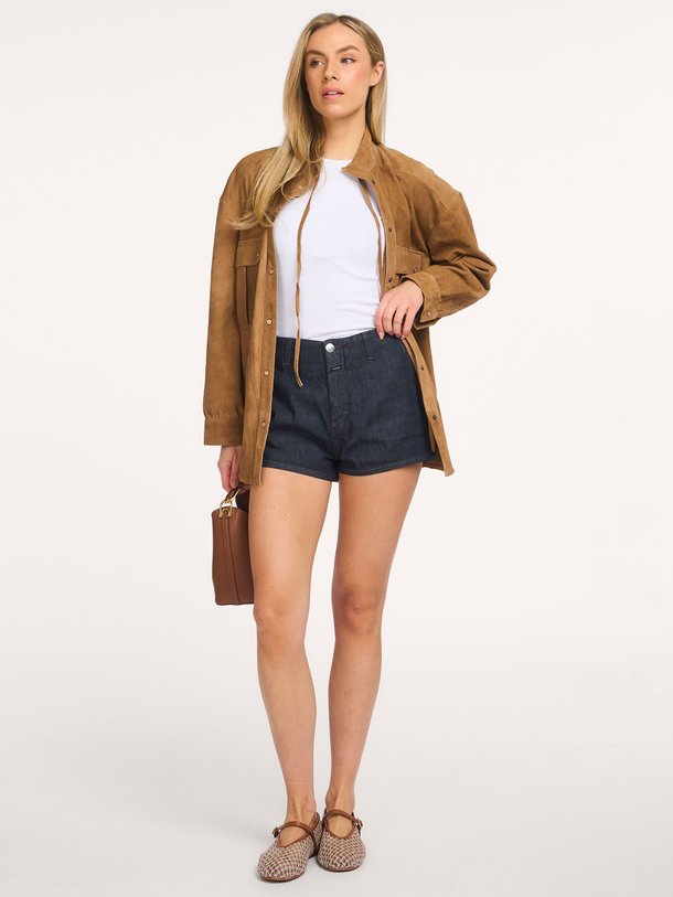 Ontdek de Micro denim short van Closed in de kleur Donkerblauw bij Orangebag. Op werkdagen voor 21:45 besteld, morgen in huis.