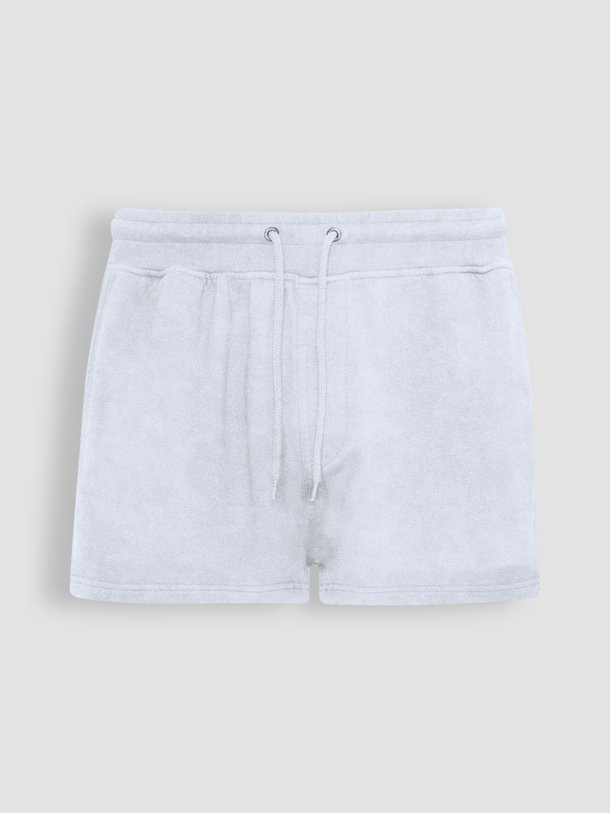 Ontdek de Organic cotton gemêleerde sweatshort van Colorful Standard in de kleur lichtgrijs bij Orangebag. Op werkdagen voor 21:45 besteld, morgen in huis.