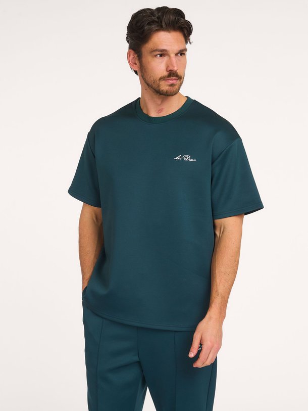 Ontdek de Ballier jersey T-shirt van Les Deux in de kleur Groen bij Orangebag. Op werkdagen voor 21:45 besteld, morgen in huis.