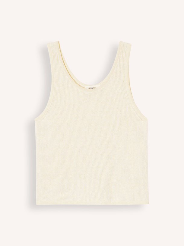 Ontdek de Yogo linnen/katoenmix top van American Vintage in de kleur ecru bij Orangebag. Op werkdagen voor 21:45 besteld, morgen in huis.
