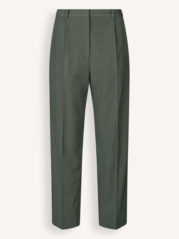 Ontdek de Saramona viscosemix pantalon van Samsoe Samsoe in de kleur donkergroen bij Orangebag. Op werkdagen voor 21:45 besteld, morgen in huis.