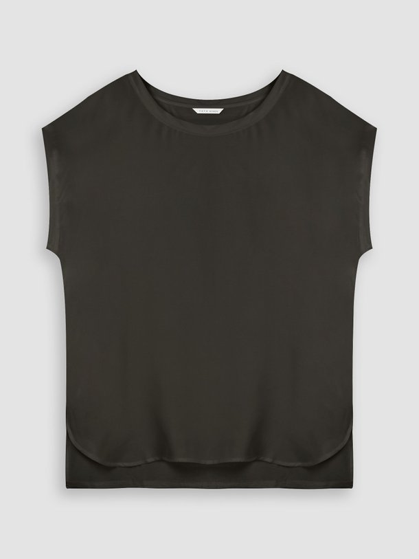 Ontdek de Viscose/cupromix top van Yaya in de kleur nearly black bij Orangebag. Op werkdagen voor 21:45 besteld, morgen in huis.