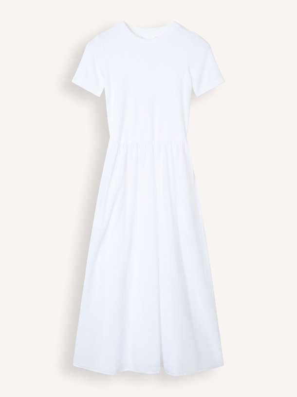 Ontdek de Fayth katoenen maxi jurk van Xirena in de kleur Wit bij Orangebag. Op werkdagen voor 21:45 besteld, morgen in huis.