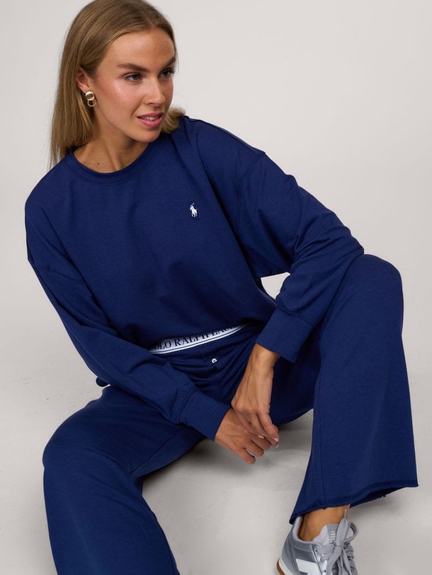 Ontdek de Katoenmix pyjama set van Polo Ralph Lauren in de kleur donkerblauw bij Orangebag. Op werkdagen voor 21:45 besteld, morgen in huis.