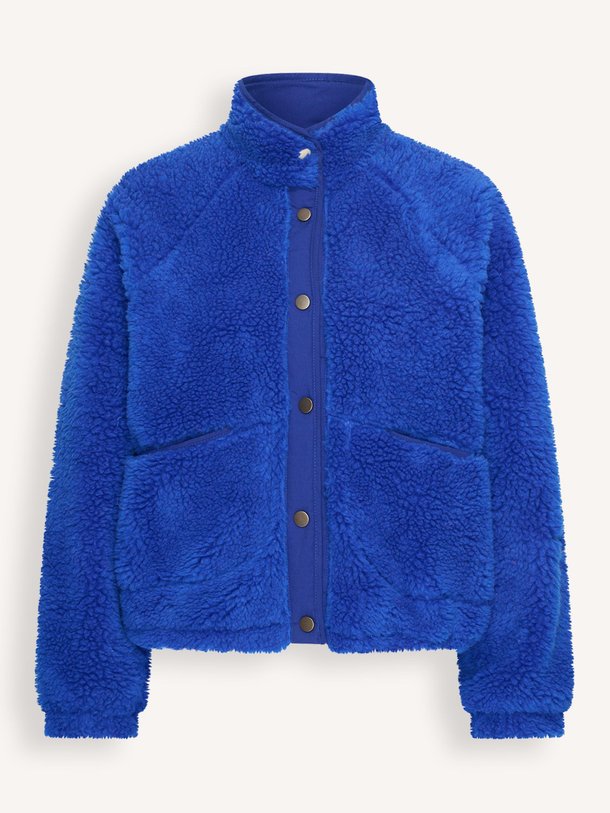 Ontdek de Steve geweven teddy jack van By-Bar in de kleur Blauw bij Orangebag. Op werkdagen voor 21:45 besteld, morgen in huis.
