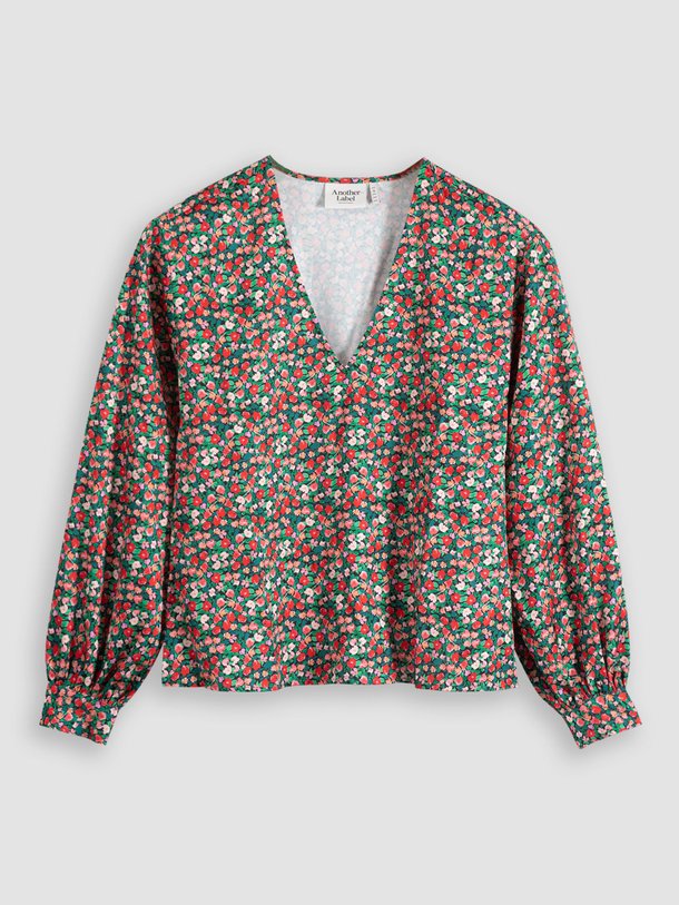 Ontdek de Filou geweven top met bloemen print van Another-Label in de kleur rood bij Orangebag. Op werkdagen voor 21:45 besteld, morgen in huis.