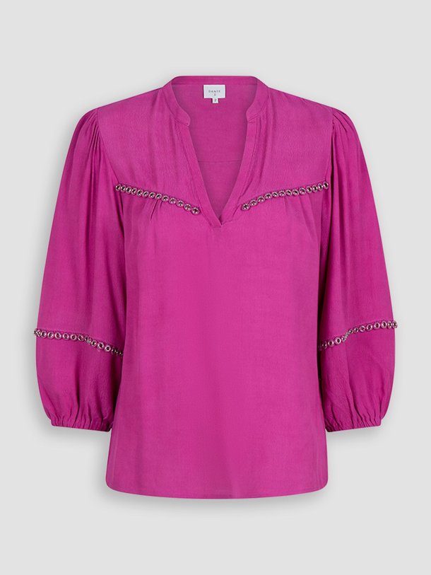 Ontdek de Vale viscose top van Dante 6 in de kleur roze bij Orangebag. Op werkdagen voor 21:45 besteld, morgen in huis.