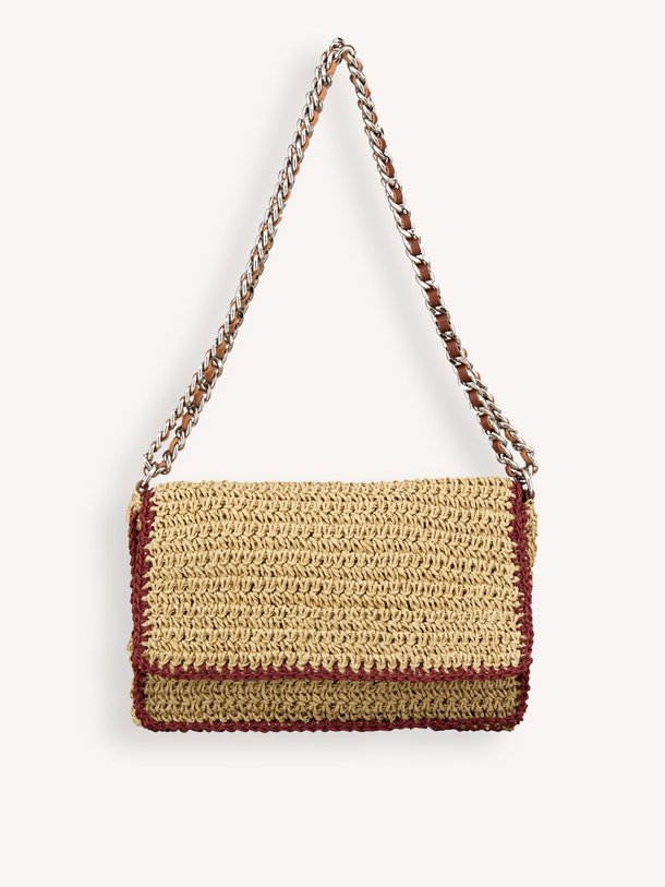 Ontdek de Hollis gevlochten schouder-/handtas van Becksondergaard in de kleur naturel bij Orangebag. Op werkdagen voor 21:45 besteld, morgen in huis.