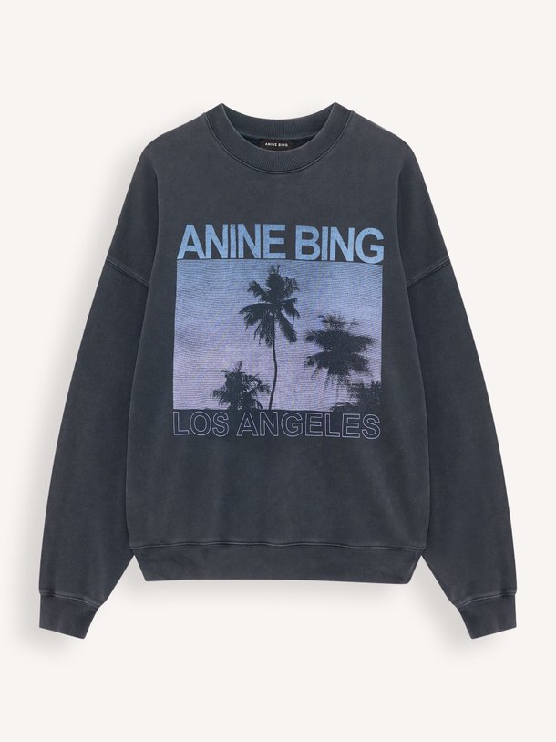 Ontdek de Miles, katoenen sweater met print van Anine Bing bij Orangebag. Op werkdagen voor 21:45 besteld, morgen in huis.
