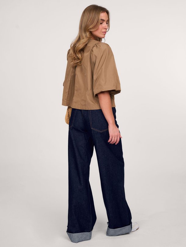 Ontdek de Geweven blouse van Summum in de kleur kaki bij Orangebag. Op werkdagen voor 21:45 besteld, morgen in huis.