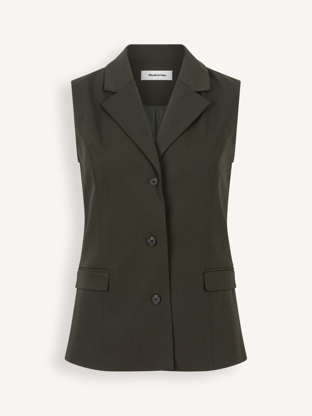 Ontdek de Kimana rayonmix gilet van Modstrom in de kleur donkergroen bij Orangebag. Op werkdagen voor 21:45 besteld, morgen in huis.