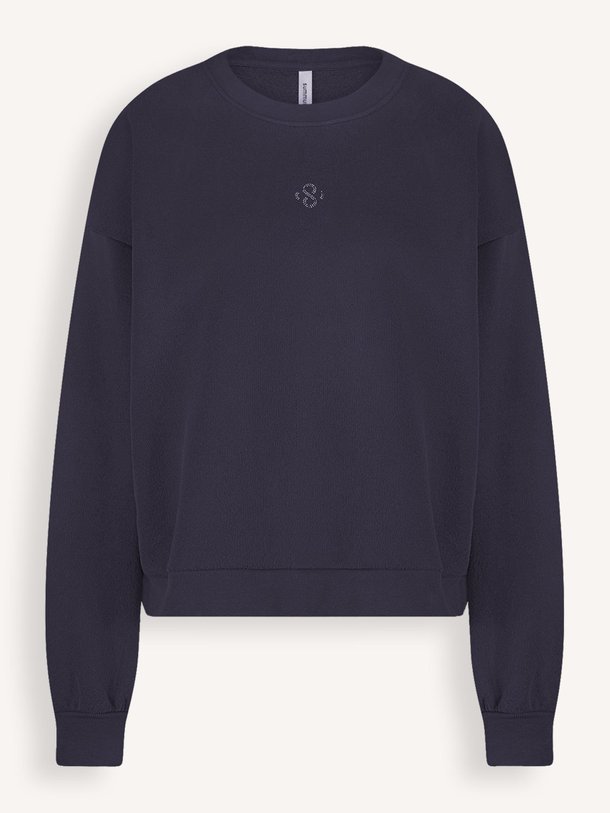 Ontdek de Hamburg katoenmix sweater van Summum in de kleur donkerblauw bij Orangebag. Op werkdagen voor 21:45 besteld, morgen in huis.