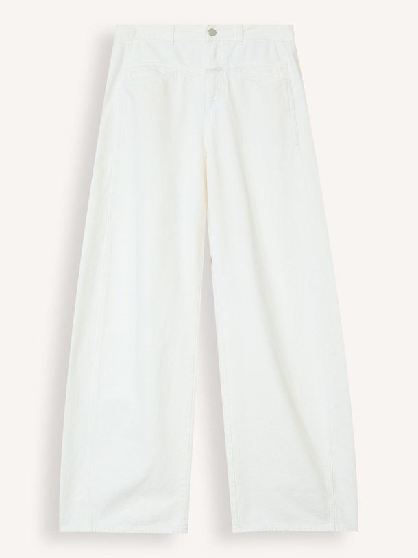 Ontdek de Tori high waist barrel fit non-stretch jeans van Closed in de kleur Ecru bij Orangebag. Op werkdagen voor 21:45 besteld, morgen in huis.