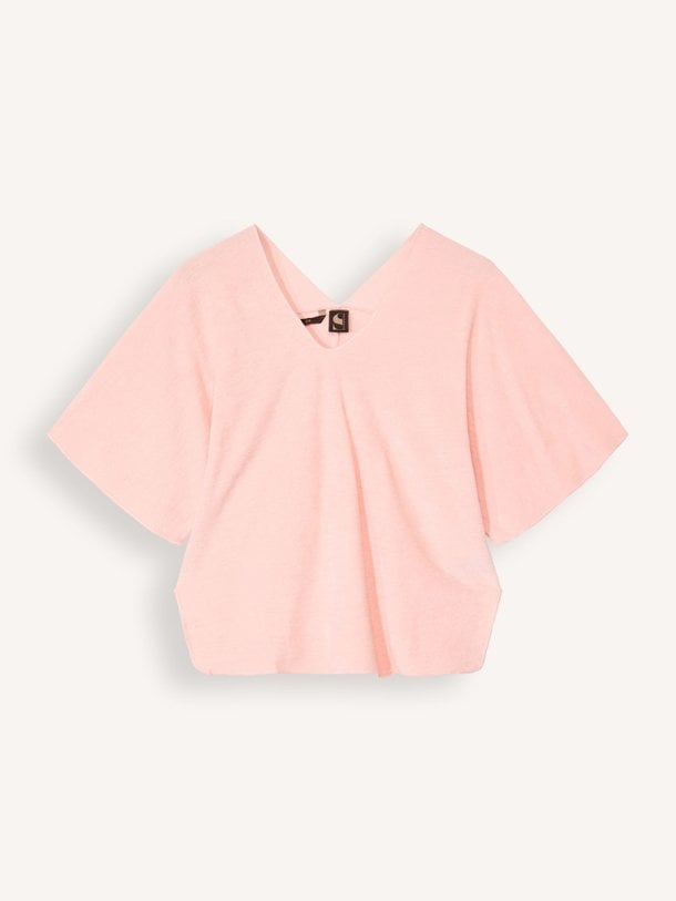 Ontdek de Kaftan katoenen badstof top van Speezys in de kleur poeder bij Orangebag. Op werkdagen voor 21:45 besteld, morgen in huis.